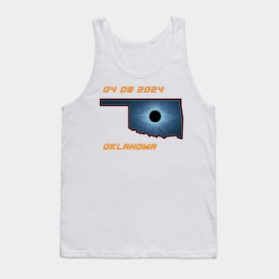 Oklahoma 2024 Total Solar Eclipse Tank Top